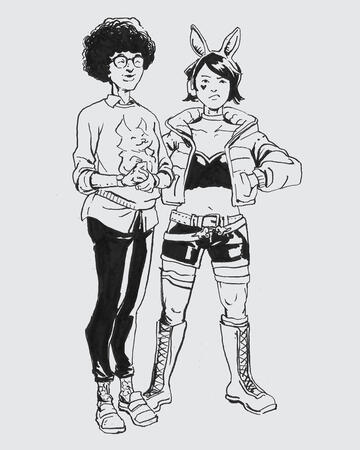 Brush Pen Style: Claudette Morel &amp; Feng Min